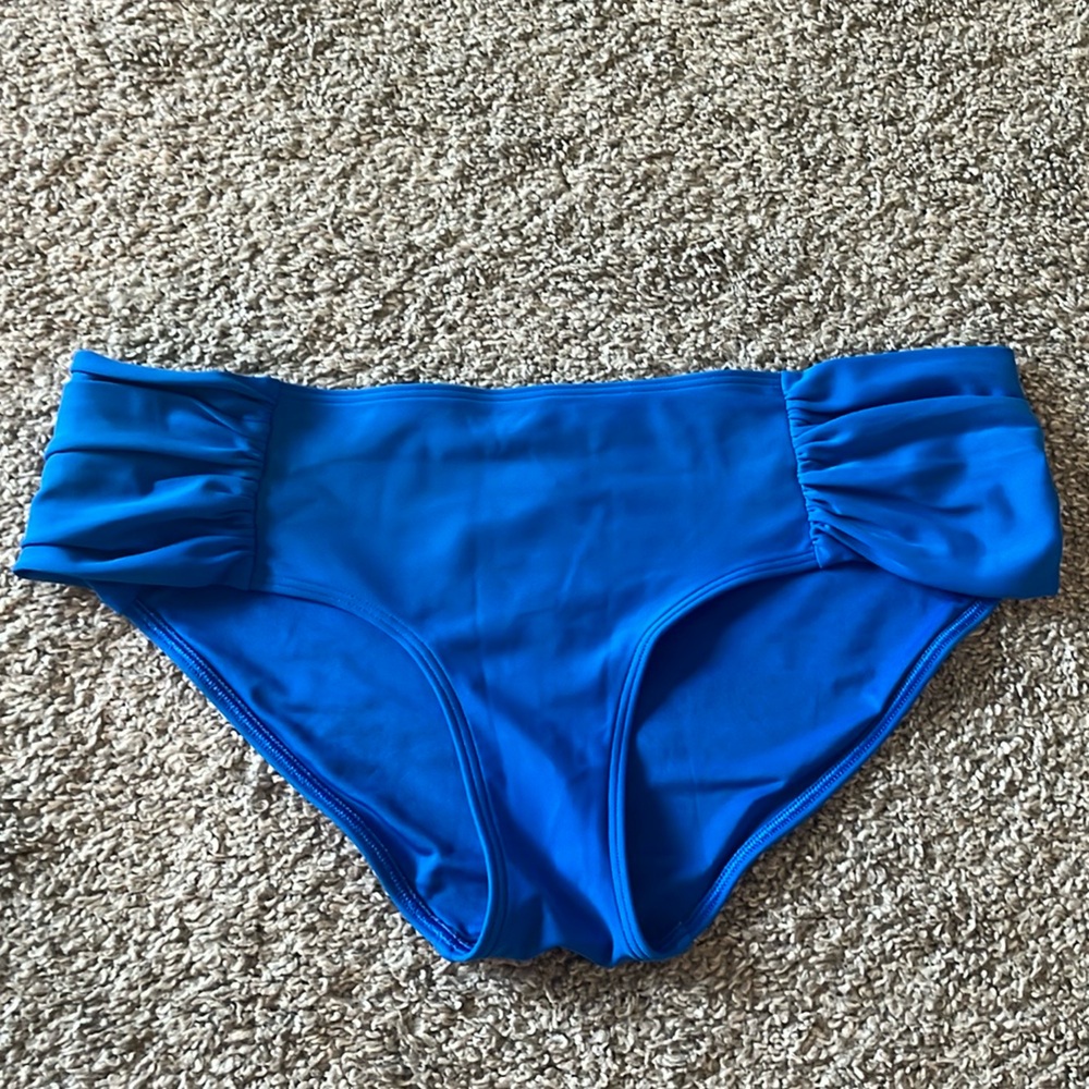 Aerie - Vibrant Blue Bikini Bottoms - Size L
